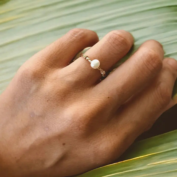 Daydream Mother-of-Pearl  Ring