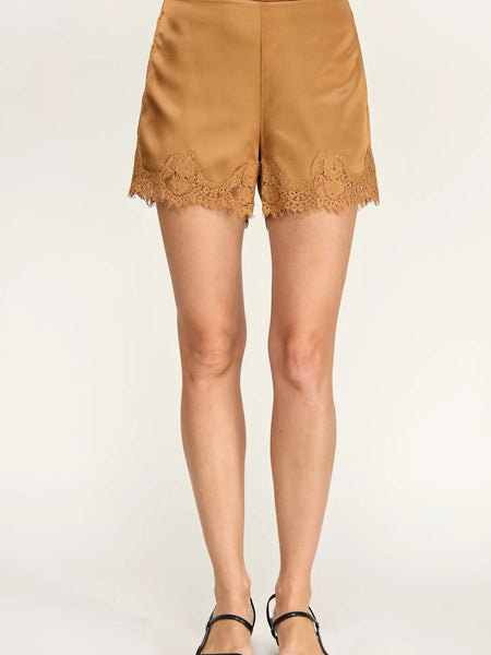 Shea Lace & Satin Shorts
