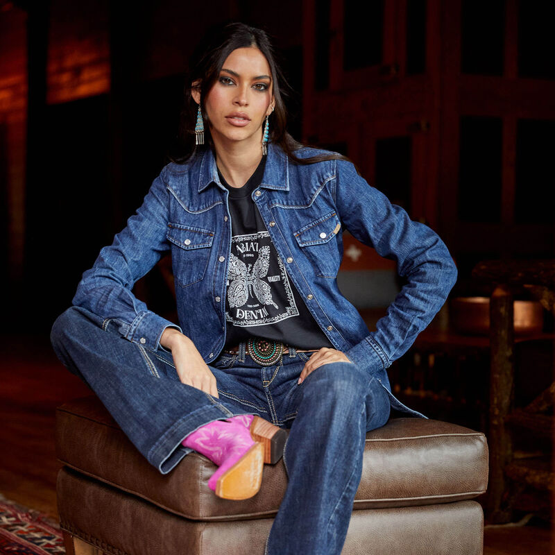 Ariat Farriday Denim Western Shirt