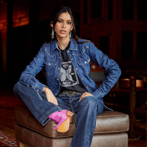 Ariat Farriday Denim Western Shirt