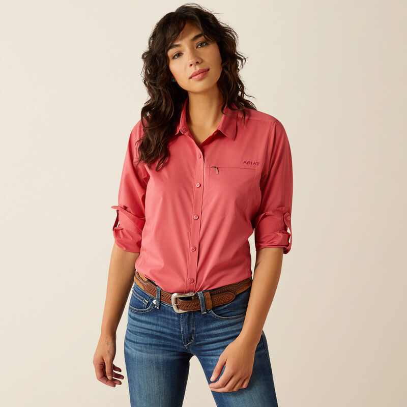 Ariat VentTEK Holly Berry Stretch Shirt