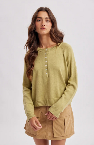 Sage Henley Sweater