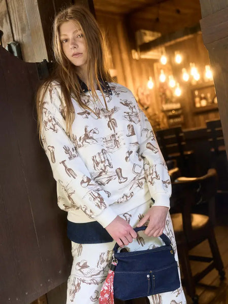 Warren Western Knit Top