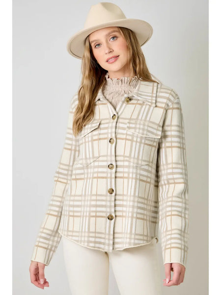 Patterned Sweater Jacket