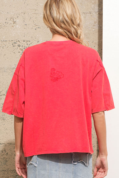 Garment Washed Wild West Tee