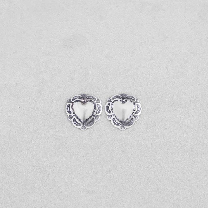 Sterling Silver Heart Earrrings