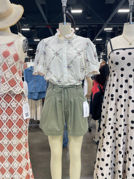 Georgie Embroidered Blouse
