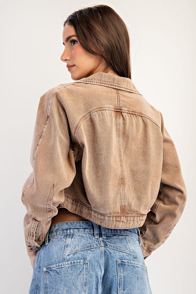 Hazelnut Denim Jacket