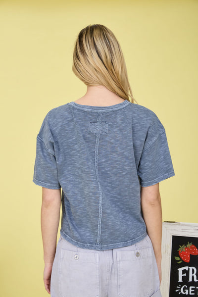 Ash Blue Tee