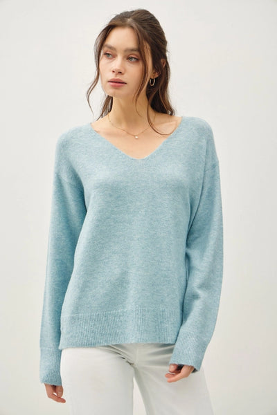 Cool Winter Sky Sweater