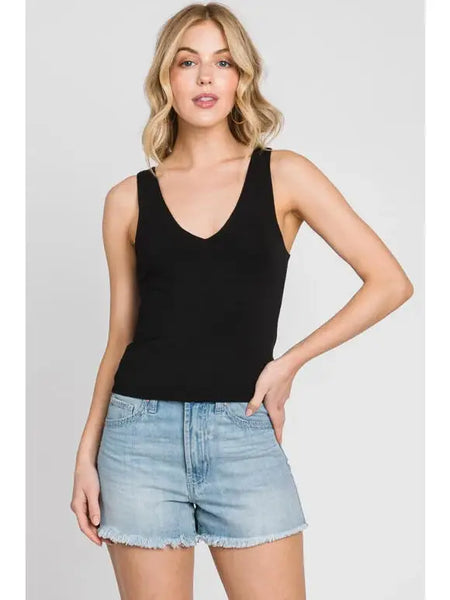 Black Double Layer Tank