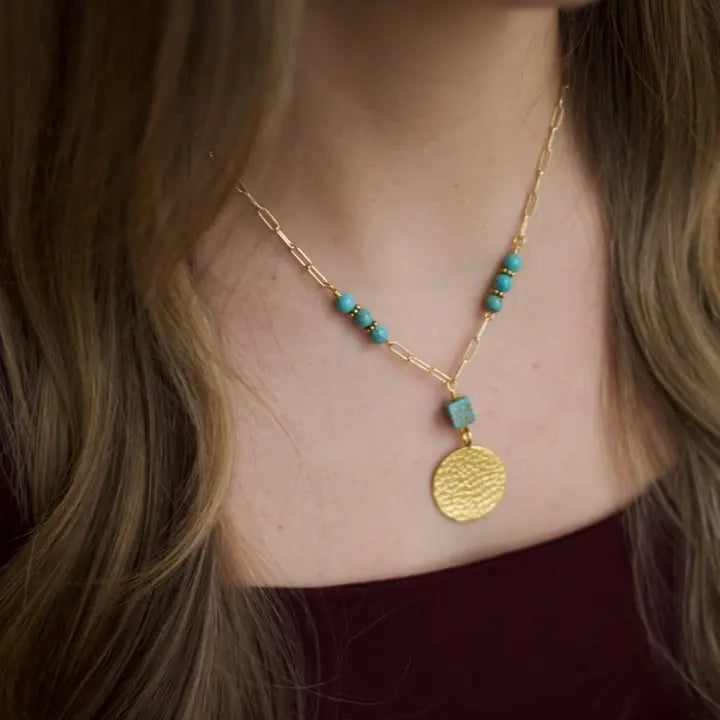 Lunar Gold Necklace