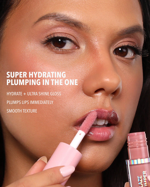 Lip Glaze Oil Plumper - Spicy Rose