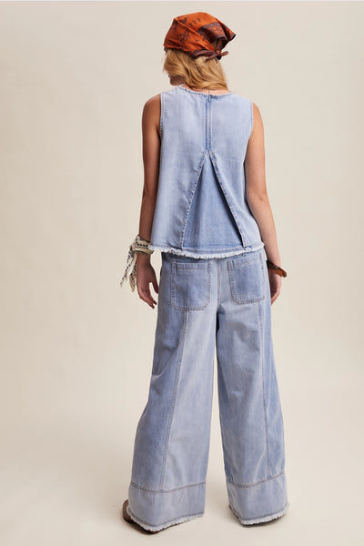Cloud Wash Denim Set