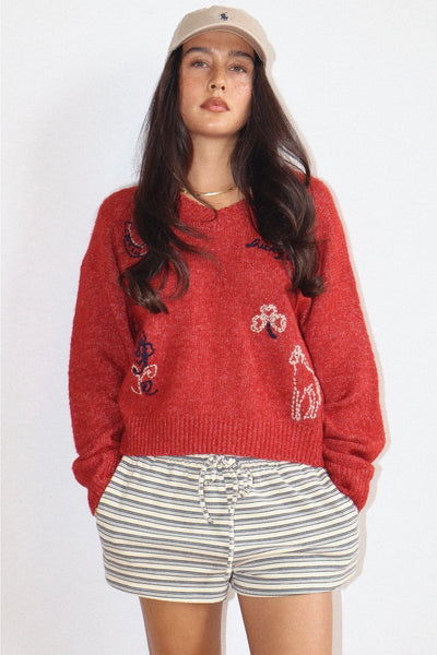 Barley Western Sweater
