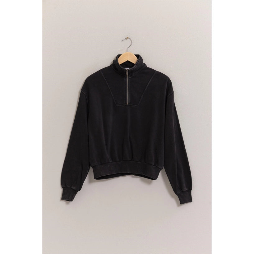 Jasmine Black Sweatshirt