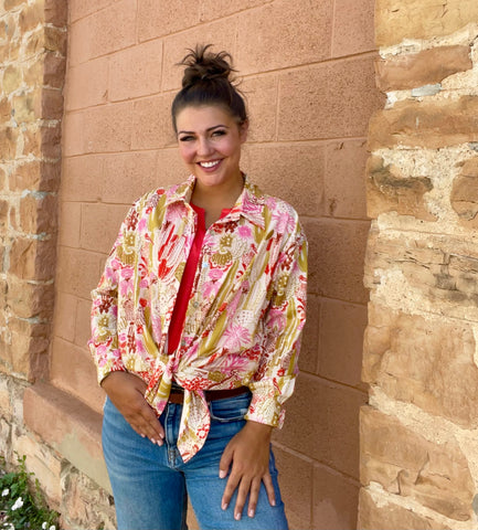 Cactus Dreaming Blouse