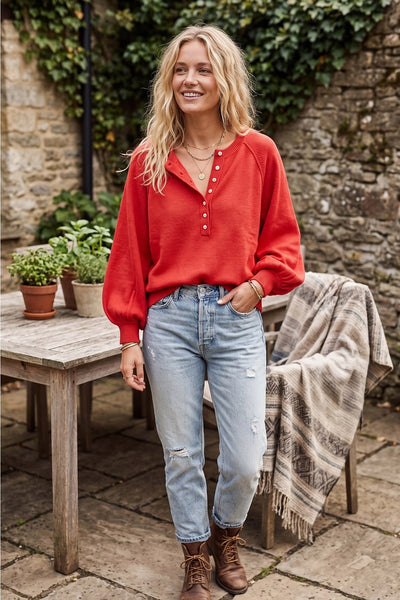 Jori Red Sweater