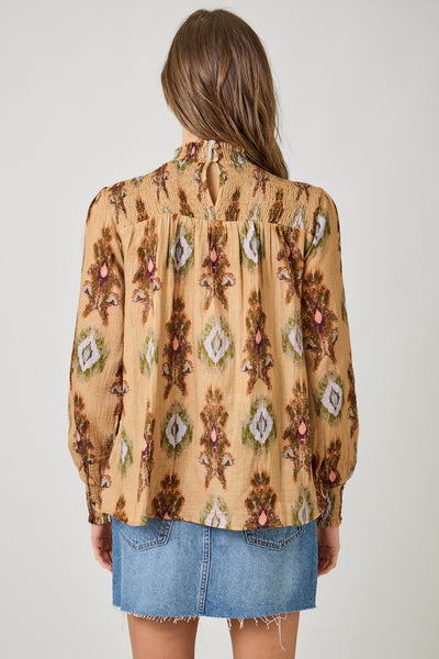 Davie Smock Yoke Blouse