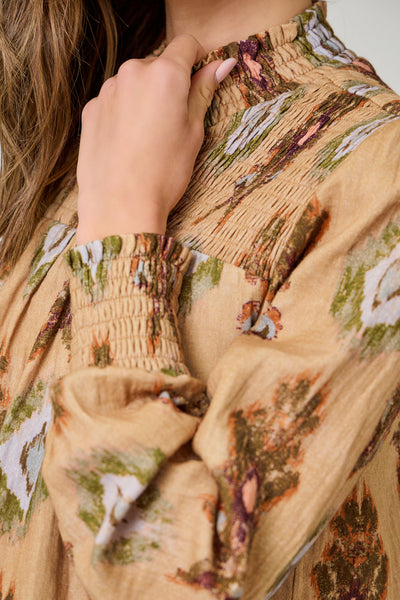 Davie Smock Yoke Blouse