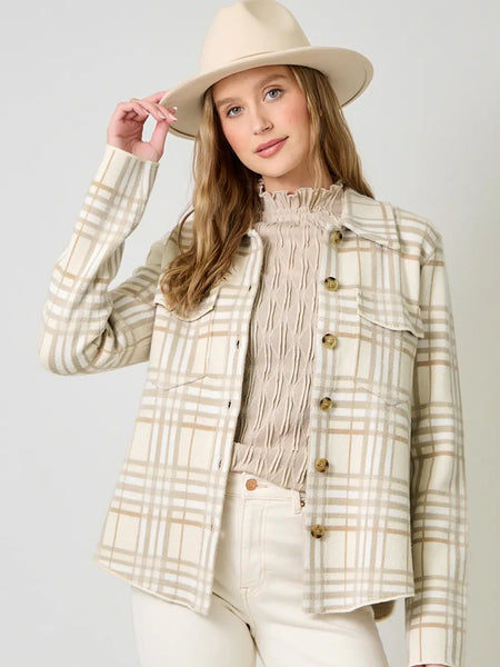 Patterned Sweater Jacket