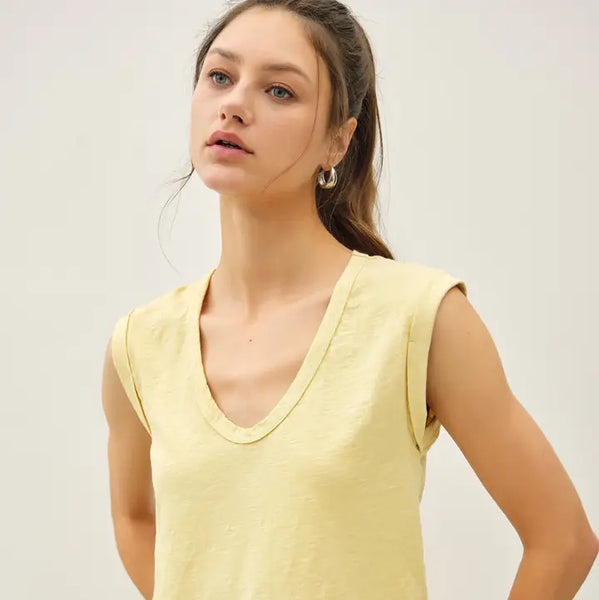 Squash Garment Dyed Tank