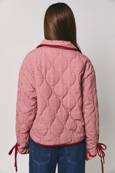 Annie Gingham Jacket