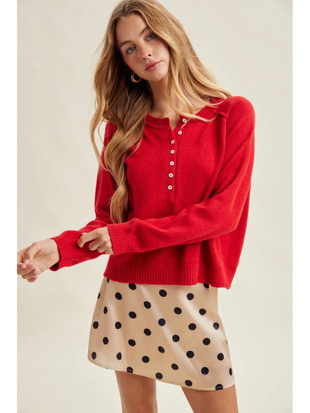 Chili Red Sweater