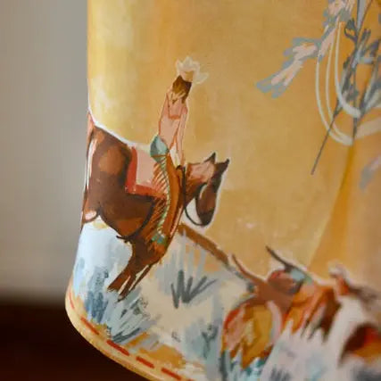 Longhorn & Cowgirl Wild Rag