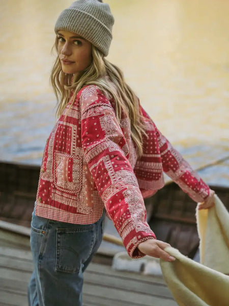 Bandana Quilted Jacket