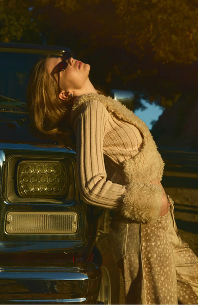 Dominic Faux Fur Sweater Jacket