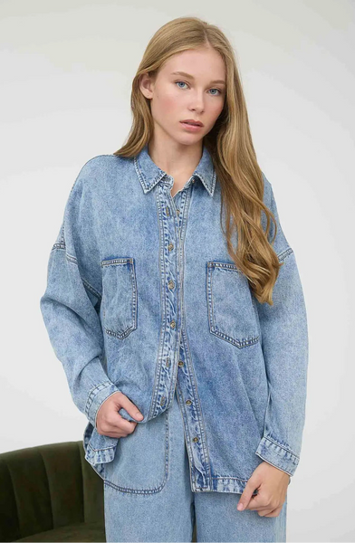 Edith Denim Shirt