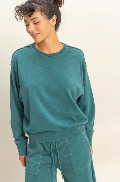 Teal Sweatshirt