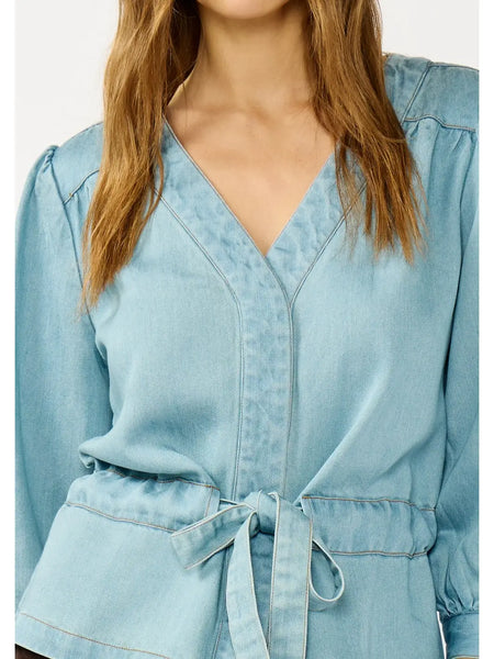 Hepburn Denim Top