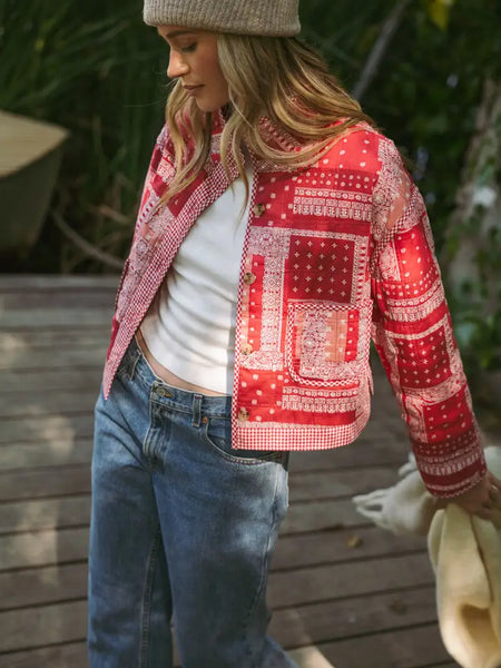 Bandana Quilted Jacket