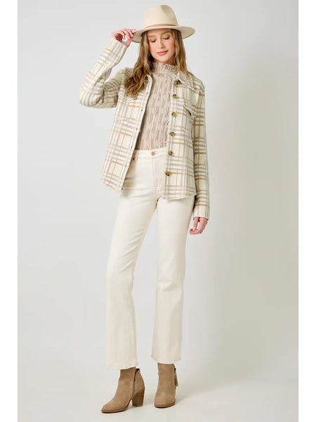 Patterned Sweater Jacket