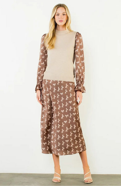 Satin Horse Skirt