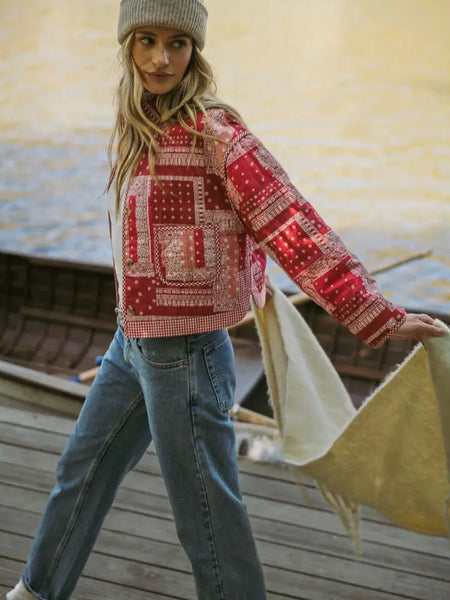 Bandana Quilted Jacket