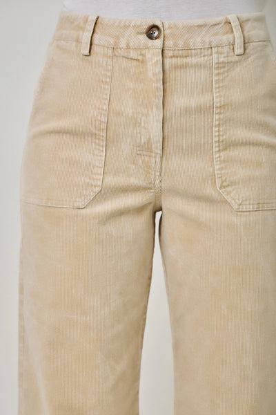 Washed Corduroy Pants