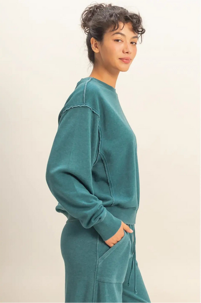Teal Sweatshirt