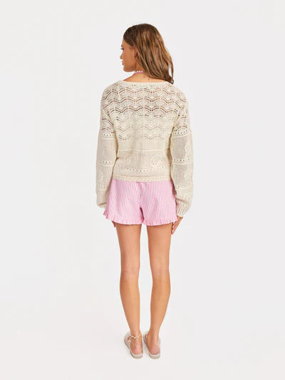Ada Crochet Pullover Top