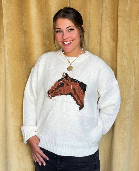 Bay Horse Sweater