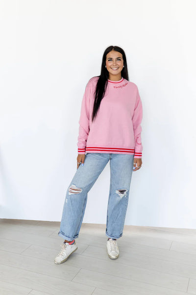 Pink Ladies Western Sweatshirt