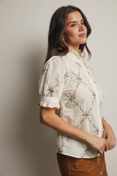 Georgie Embroidered Blouse