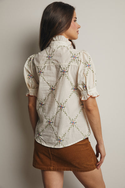 Georgie Embroidered Blouse