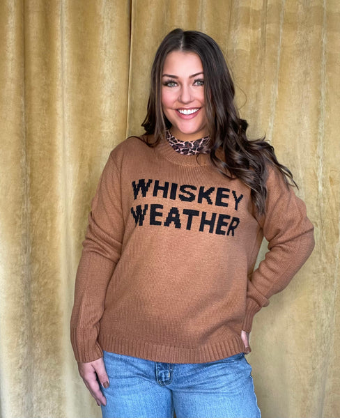 Whiskey Weather Sweater