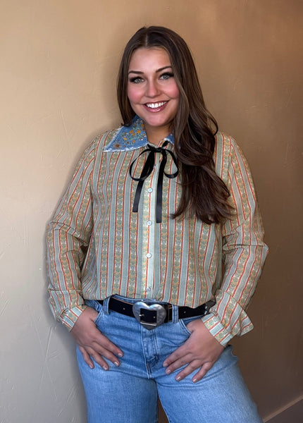 Etta Western Blouse