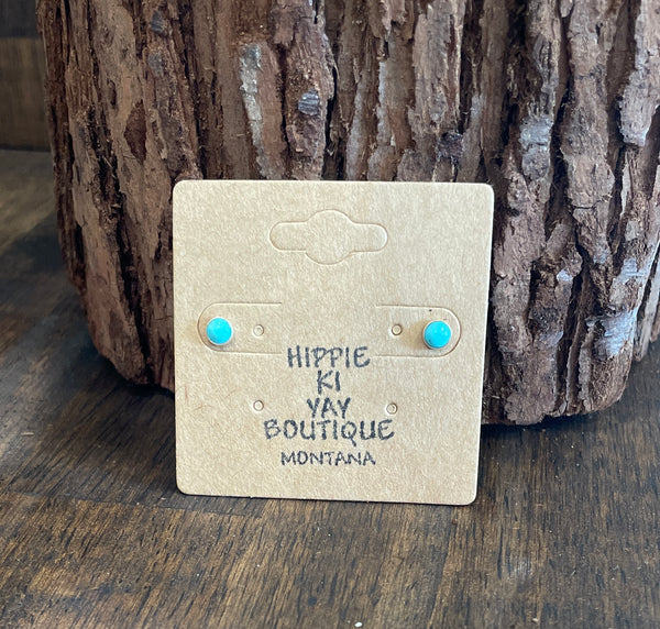 Mini Turquoise Studs