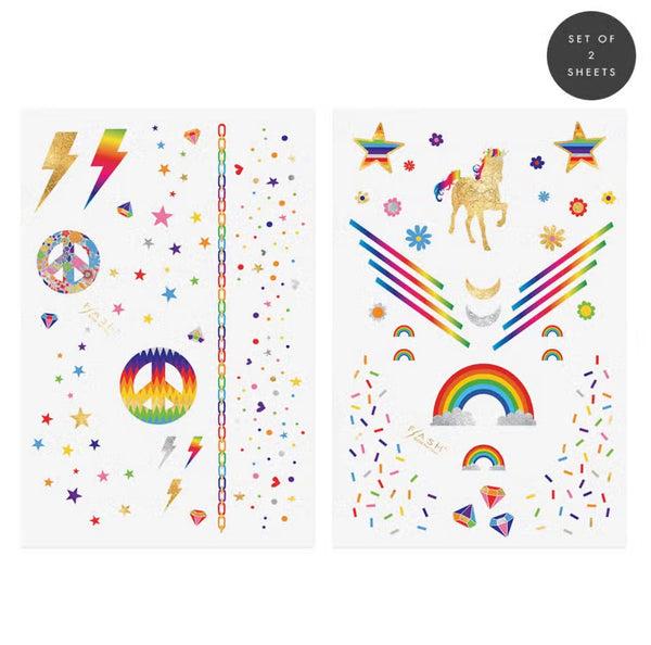 Forever Rainbow Tattoo Pack
