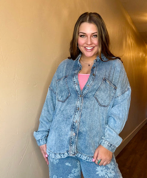 Edith Denim Shirt